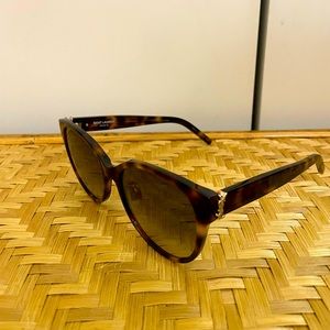 Saint Laurent Sunglasses, Tortoiseshell